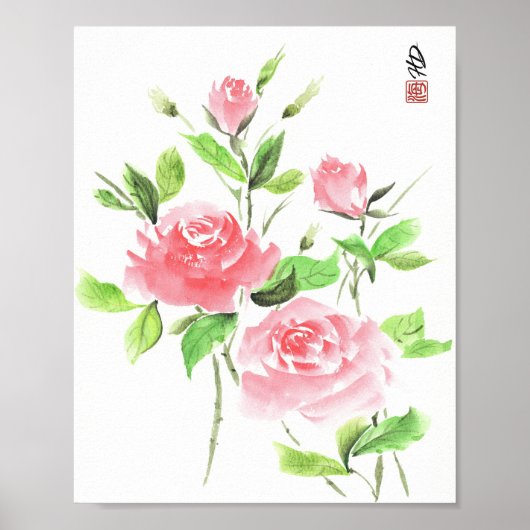 Krimrose Harmonie Poster (Vorne)