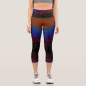 Krimson an den Kosmos Capri Leggings (Vorderseite)
