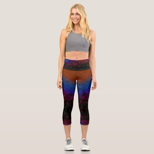Krimson an den Kosmos Capri Leggings (Vorderseite)