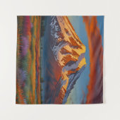 Krimson Wolken über dem Tal Wandteppich (Vorderseite (Horizontal))