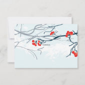 Krimsonbrüste Save the Date Einladung (Rückseite)