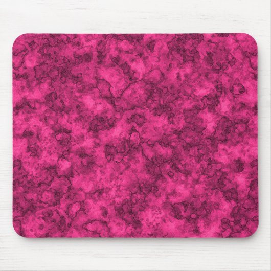 Krimsonfarbenes Marmormuster Mousepad (Vorne)