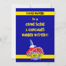 Krimszene Cupcake Blue Murder Mystery Invasion