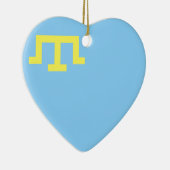 Krimtatflagge Keramikornament (Rechts)