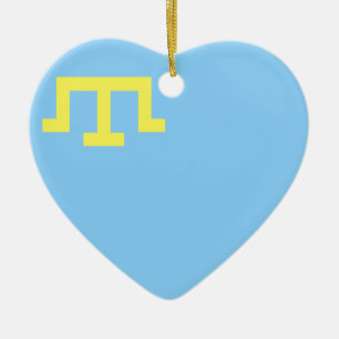 Krimtatflagge Keramikornament