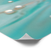 Kringel der Ruhe Abstrakte Wasserharmonie Poster (Ecke)