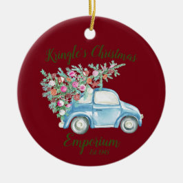 Kringle's Christmas Emporium Keramik Ornament