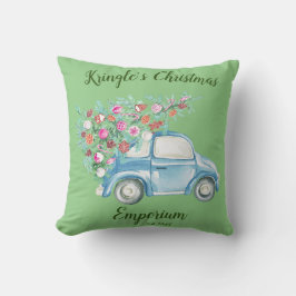 Kringle's Christmas Emporium Kissen