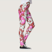 Krinklen mit Herzen Leggings (Rechts)