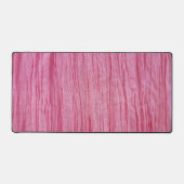Krinklerrosa Krepe Schreibtischunterlage (Vorderseite)