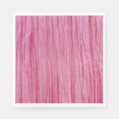 Krinklerrosa Krepe Serviette (Vorderseite)