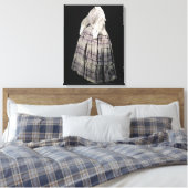 Krinoline, 1850-60 leinwanddruck (Insitu (Schlafzimmer))