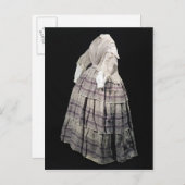 Krinoline, 1850-60 postkarte (Vorne/Hinten)