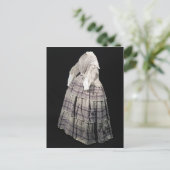 Krinoline, 1850-60 postkarte (Stehend Vorderseite)