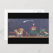 Krippe 1 postkarte (Vorne/Hinten)