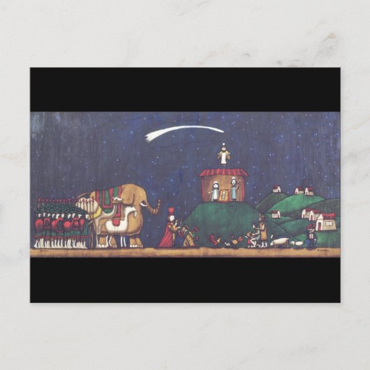 Krippe 1 postkarte (Vorderseite)