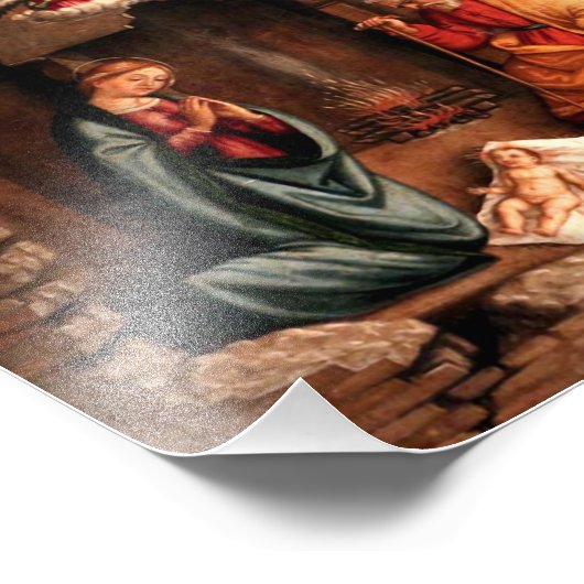 Krippe - Agabiti Fotodruck (Ecke)