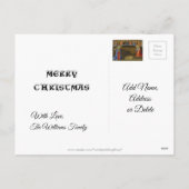 Krippe Alte Malen Engel Maria Weihnachten (Rückseite)