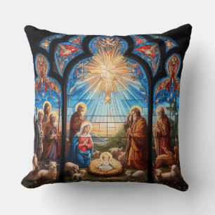 Krippe aus gefestigtem Glas Kissen