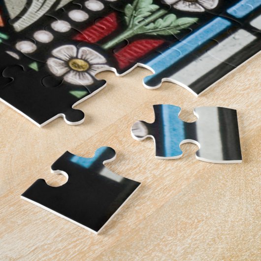 Krippe aus Glas - Puzzle (Seite)