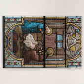 Krippe aus Glas - Puzzle (Horizontal)