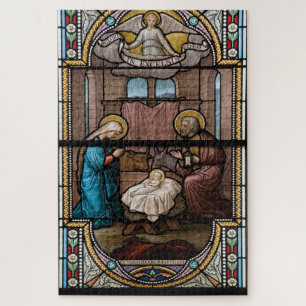 Krippe aus Glas - Puzzle