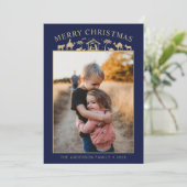 Krippe Baby Jesus Christ Feiertagskarte (Stehend Vorderseite)