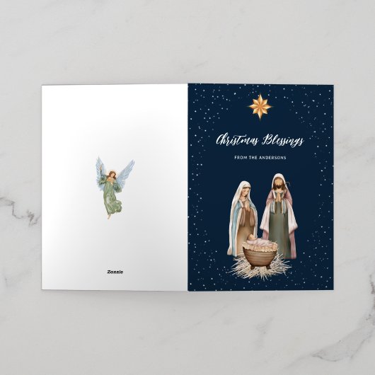 Krippe Baby Jesus Christlich Religious (Äußere Ablage)