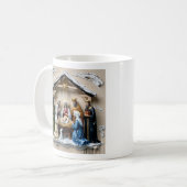 Krippe, baumweise Männer Bethlem Kaffeetasse (Vorderseite Links)