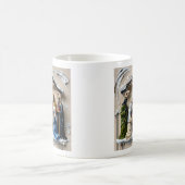 Krippe, baumweise Männer Bethlem Kaffeetasse (Mittel)