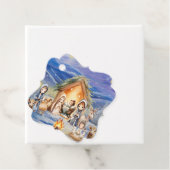 Krippe - Begeisterung für Gift Tags Geschenkanhänger (Beispiel)