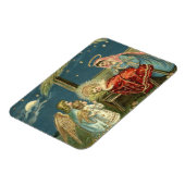 Krippe Bethlehem Magnet (Linke Seite)