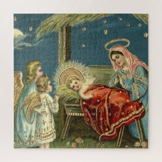 Krippe Bethlehem Puzzle (Vertikal)