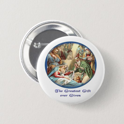 Krippe Button (Vorne & Hinten)