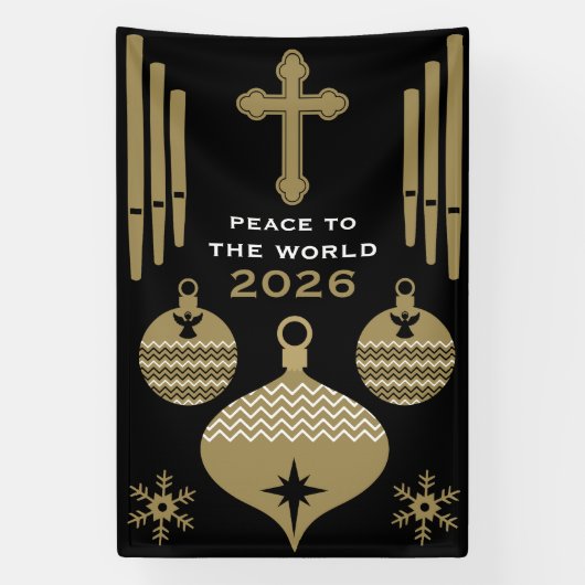 Krippe Christlich Weihnachtsgeschmack. Banner (Vertikal)