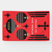 Krippe Christlich Weihnachtsgeschmack. Banner (Horizontal)