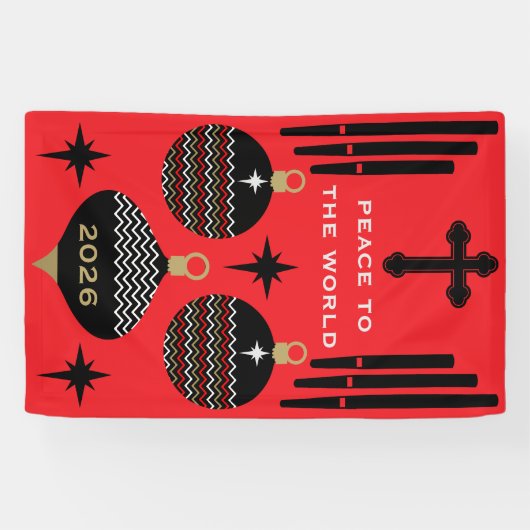 Krippe Christlich Weihnachtsgeschmack. Banner (Horizontal)