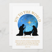 Krippe Christliche Schrift Weihnachten (Vorne/Hinten)