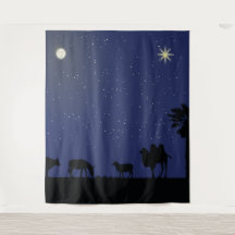 Krippe-Dekoration oder Weihnachtsspiel