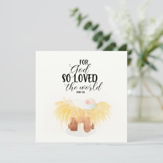 Krippe der Aquarellkirche (Stehend Vorderseite)