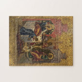 Krippe des orthodoxen Theotokos-Christlichen Ikons Puzzle (Horizontal)