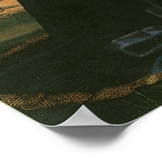 Krippe - Domenico Ghirlandaio Canvas Print Poster (Ecke)