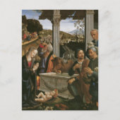 Krippe - Domenico Ghirlandaio Postkarten (Vorderseite)