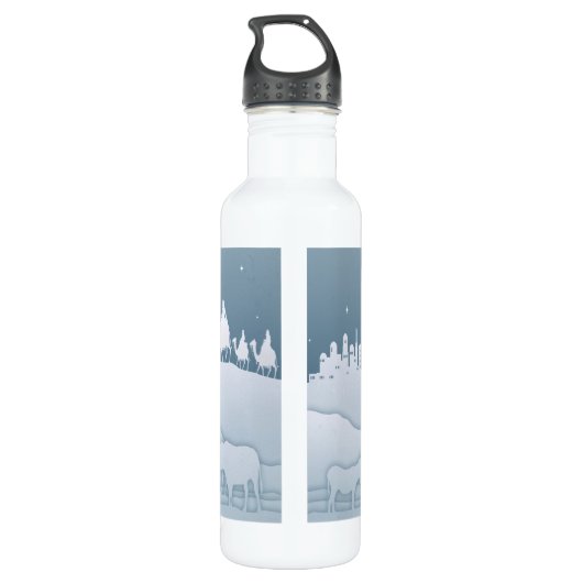 Krippe Edelstahlflasche (Rückseite)