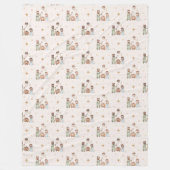 Krippe Fleece Blanket (Vorderseite)