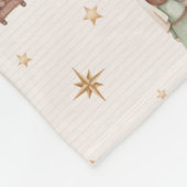 Krippe Fleece Blanket (Ecke)