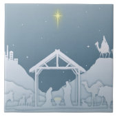 Krippe Fliese (Vorderseite)