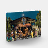 Krippe-Foto Fotoblock (Links)