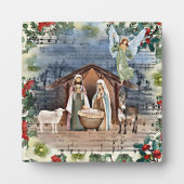 Krippe, Freude an der Welt, Fotoplatte (Vorderseite)