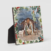 Krippe, Freude an der Welt, Fotoplatte (Vorderseite)